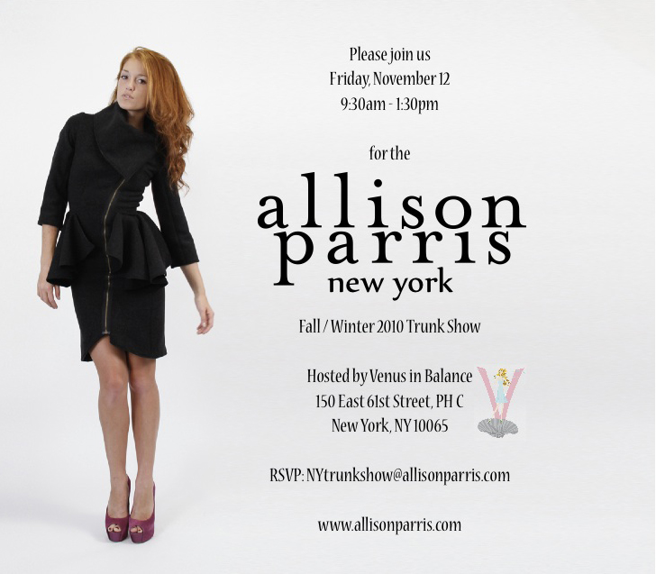 Allison Parris Trunk Show