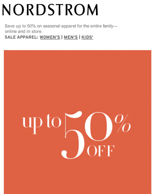 Nordstrom sale