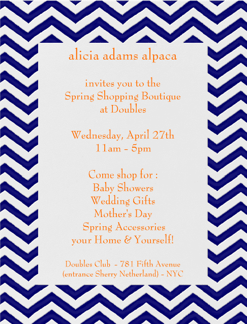 Alicia Adams Alpaca at Doubles April 27