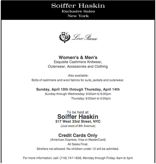 Loro Piano Loro Piano