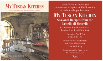 My Tuscan Kitchen Castello di Vicarello