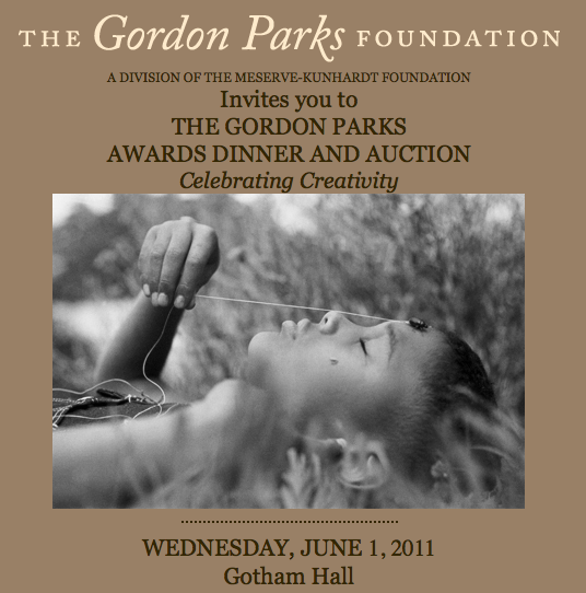 Gordon Parks Foundation Invitation