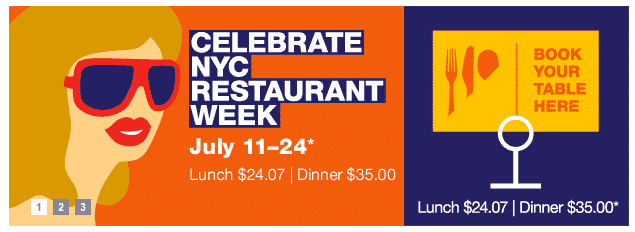 Restaurant Week in NYC