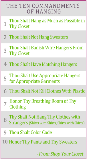The 10 Commandments of Hanging