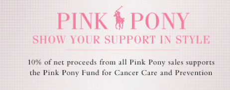 Ralph Lauren Pink Pony