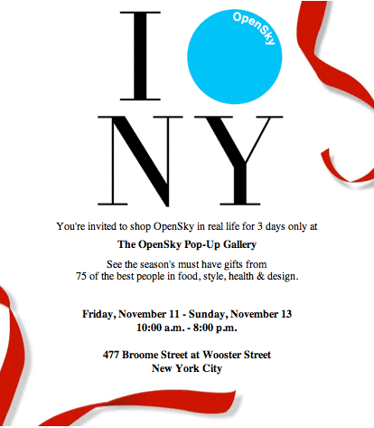 OpenSky Pop-Up Gallery