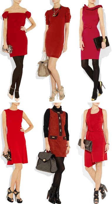 Red Dresses to Party