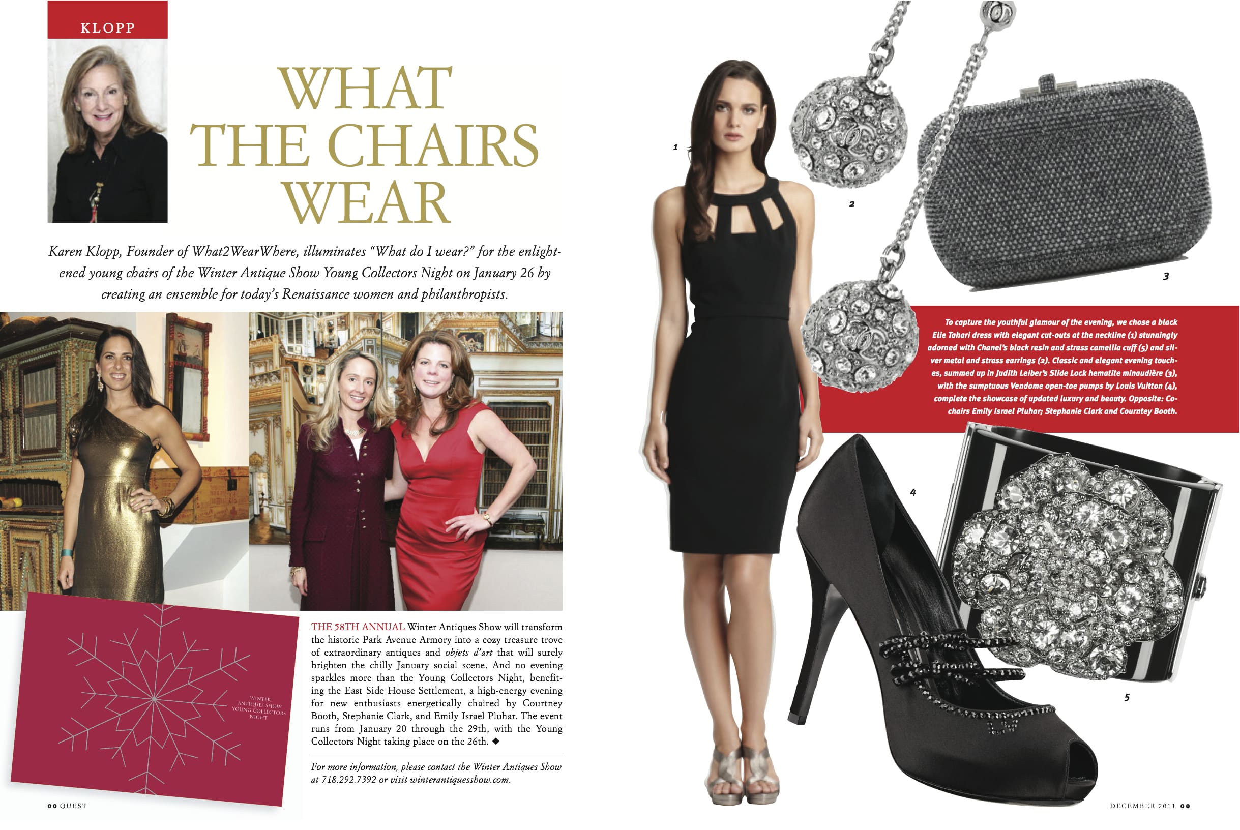 Young Collectors Winter Antiques Show in QUEST