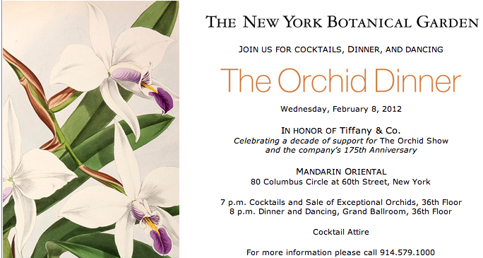 The Orchid Dinner