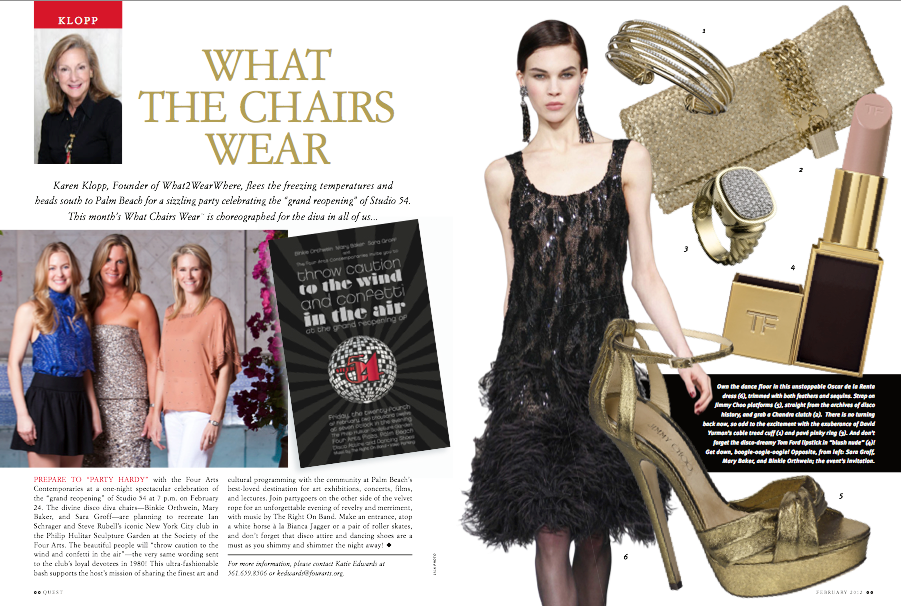 Quest What the Chairs Wear Quest What the Chairs Wear