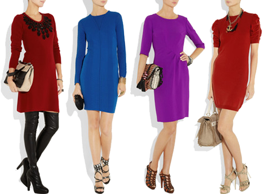 KNITS DRESSES THAT POP A LITTLE COLOR KNITS DRESSES THAT POP A LITTLE COLOR