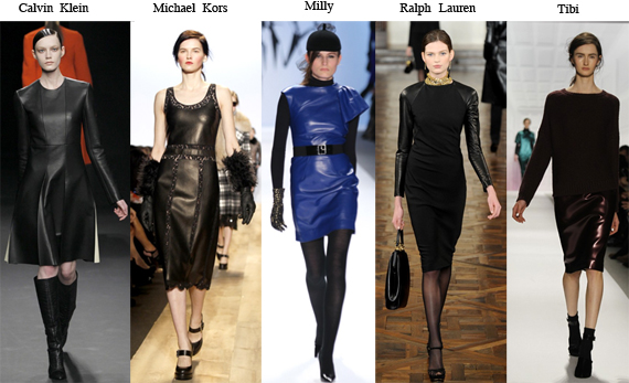 Fashion Week Trends Leather Fashion Week Trends Leather