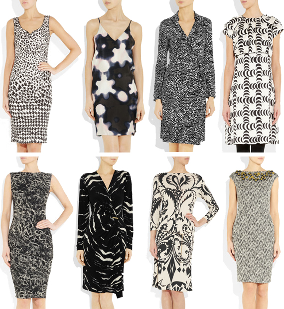 Black and White Dresses Black and White Dresses