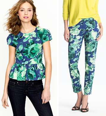 J Crew Florals