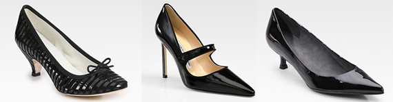 Black Patent Kitten Heel Black Patent Kitten Heel