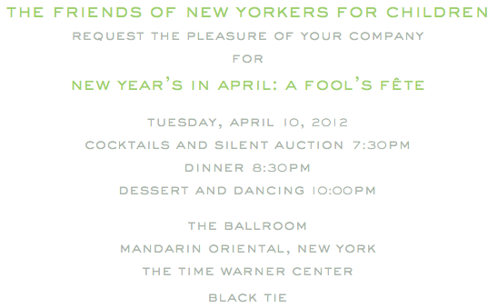 NYFC A Fool's Fete NYFC A Fool's Fete