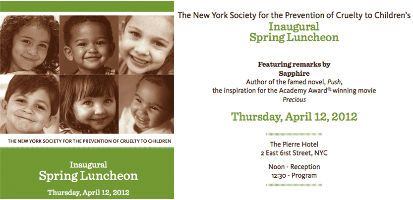 NYSPCC Inagural Luncheon