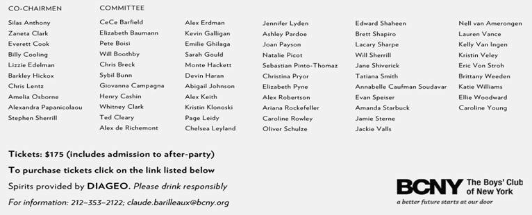 BCNY Junior Spring Party BCNY Junior Spring Party