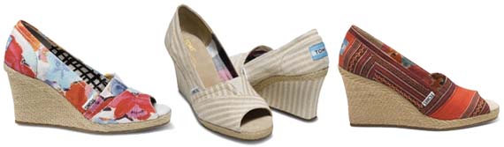 Wedges Tom's Shoes Wedges Tom's Shoes