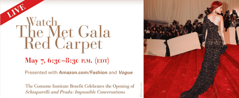 Met Museum of Art Costume Institute Gala