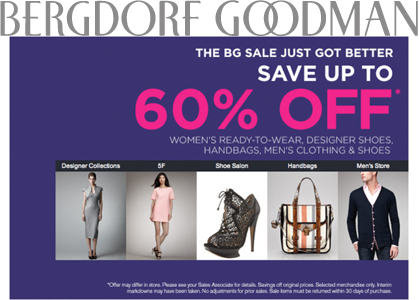 Bergdorf Goodman Sale