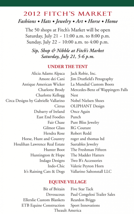 Fitch's Market Fitch's Market