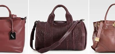 Burgundy Big Bags