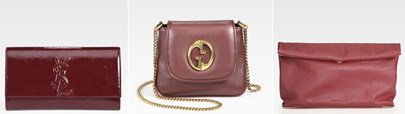 Burgundy Small Bags Burgundy Small Bags