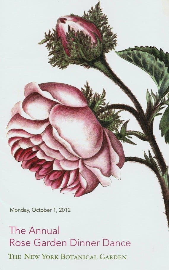NYBG Annual Rose Garden Dinner Dance