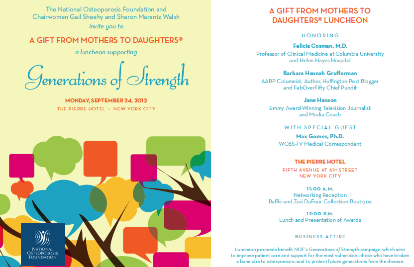 What to Wear National Osteoporosis Foundation Luncheon What to Wear National Osteoporosis Foundation Luncheon