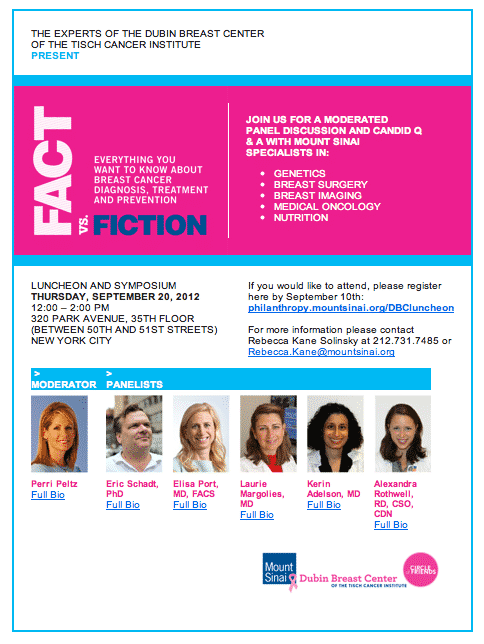 Dubin Breast Center Luncheon