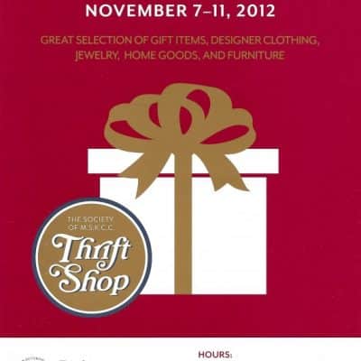 SMSKCC Thrift Shop Holiday Bazaar