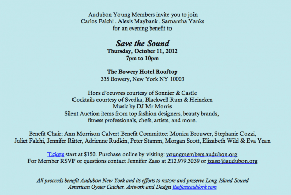 Audubon Young Members Save the Sound