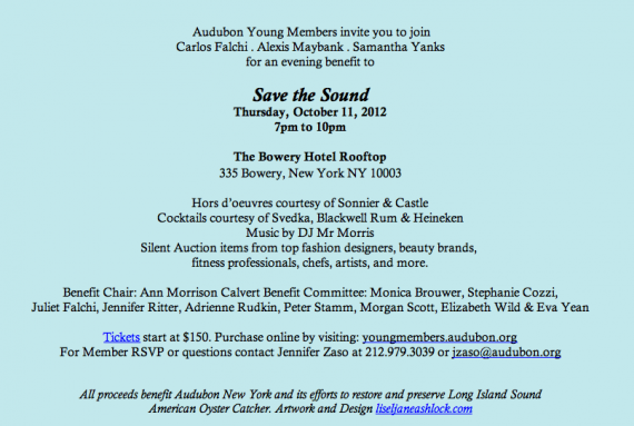 save the sound audubon young members