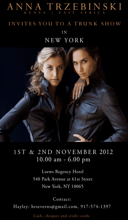 Anna Trzebinski Trunk Show