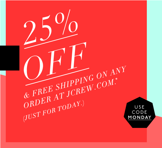 J.Crew Cyber Monday