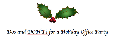 Office Party DOs and DON’Ts