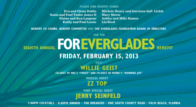 8th Annual For Everglades Benefit 8th Annual For Everglades Benefit