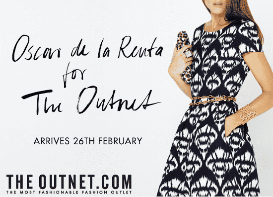 Oscar de la Renta for THE OUTNET!