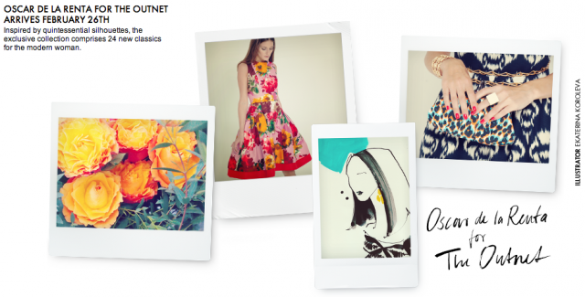 Oscar de la Renta for the Outnet Oscar de la Renta for the Outnet