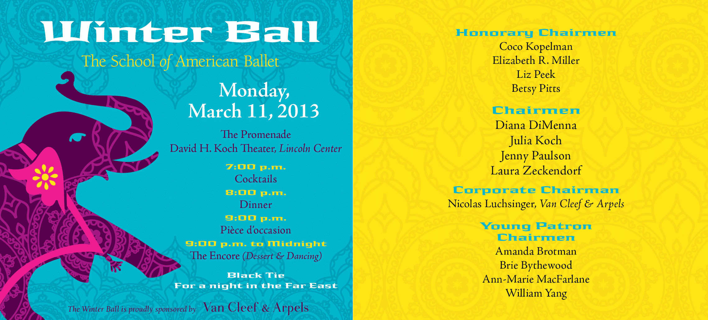 School of American Ballet Winter Ball