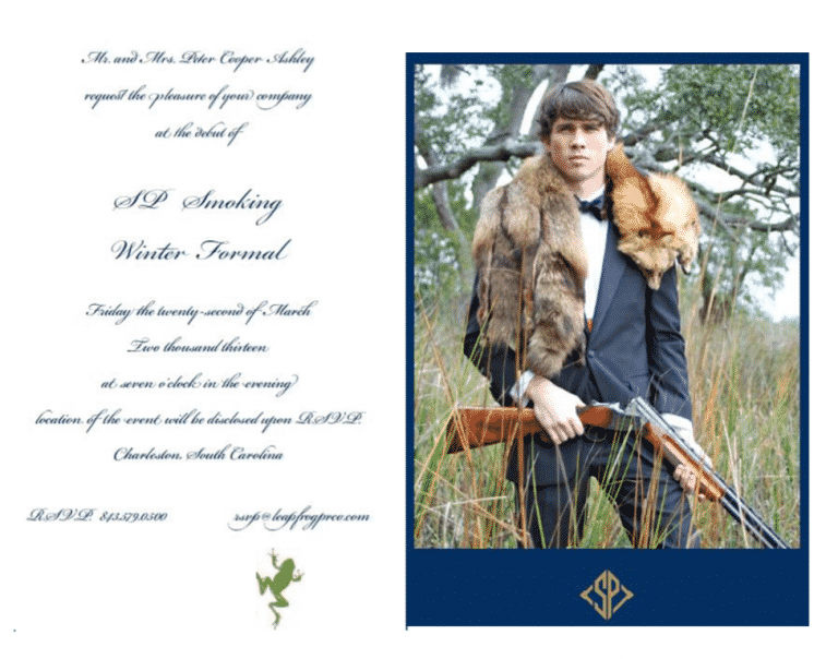 Social Primer Smoking Formal