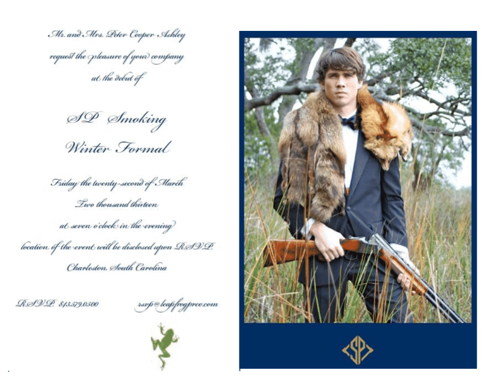 Social Primer Smoking Formal