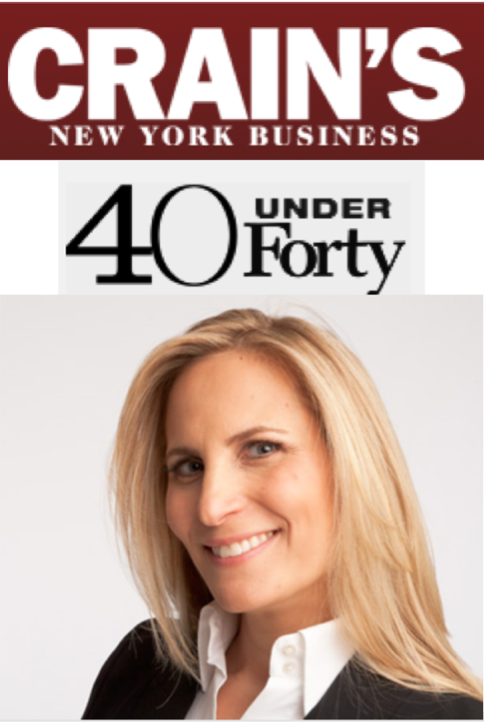 crains new york 40 under 40 lauren silverman crains new yrok 40 under 40 lauren silverman