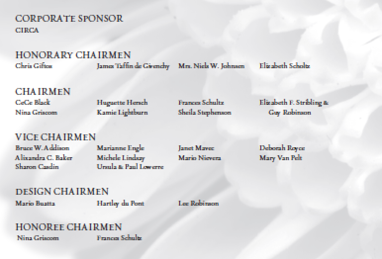 the hort flower show and dinner dance