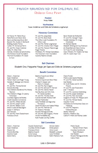 Bal des Berceaux Bal des Berceaux