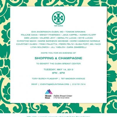 Dubin Breast Center at Tory Burch