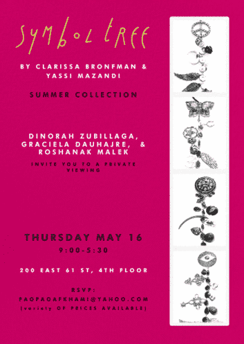 Symbol Tree Jewelry by Clarissa Bronfman & Yassi Mazandi