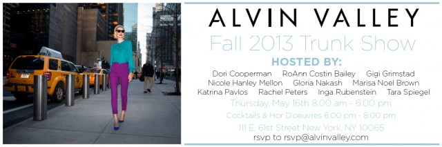 Alvin Valley Trunk Show