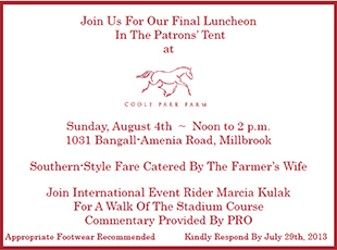 What to wear to Millbrook Horse Trial